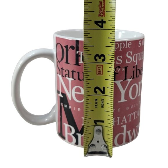 2/$15 Jay Joshua New York Landmarks Mug Empire State Liberty Big Apple Souvenir - Picture 10 of 11